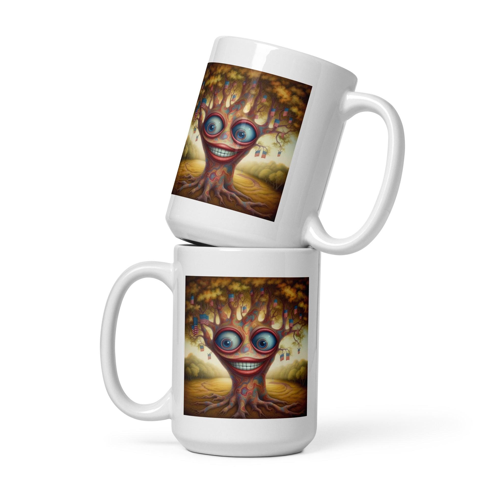 Autonomy Expressions White Glossy Mug - Beyond T-shirts