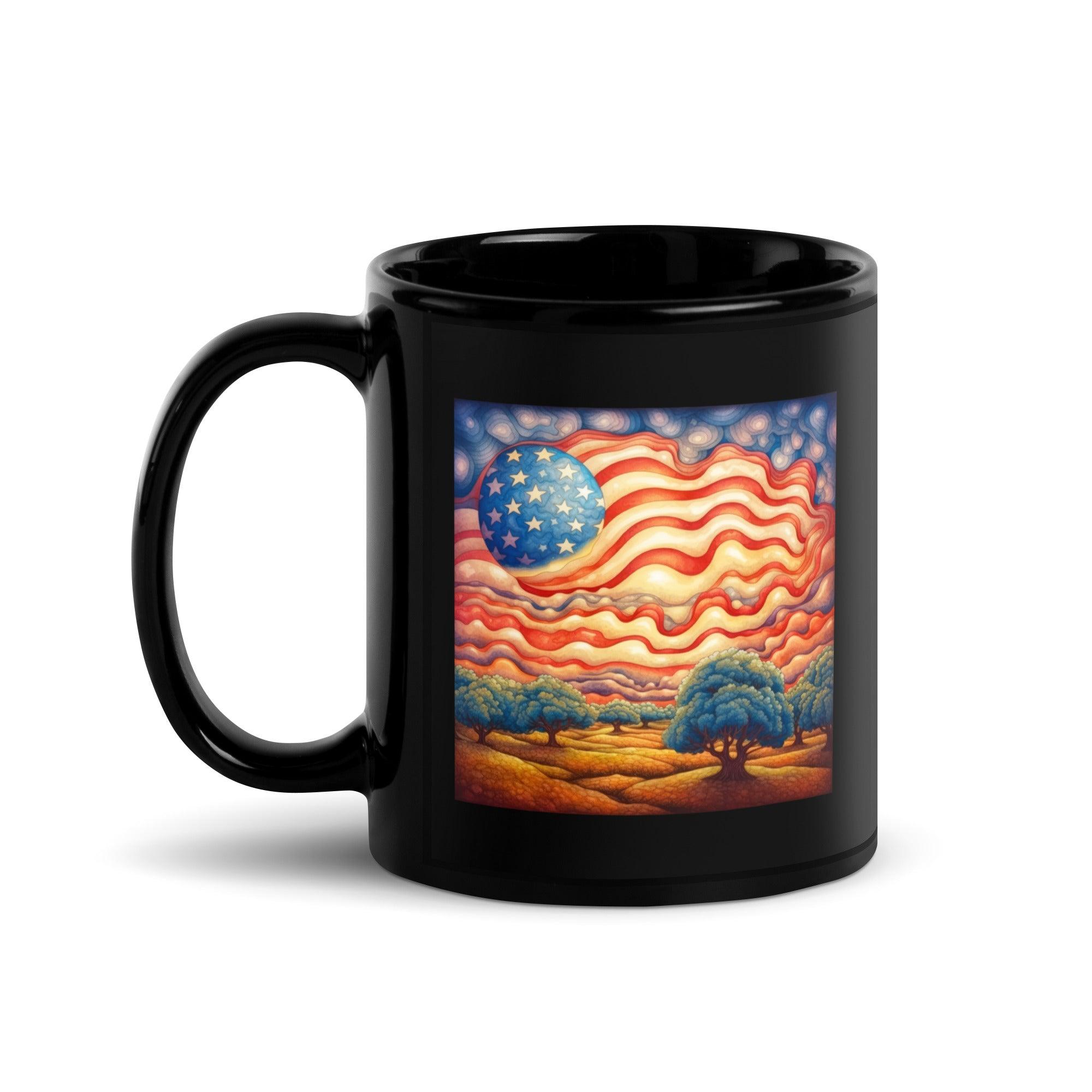 Autonomy Impressions Black Glossy Mug - Beyond T-shirts