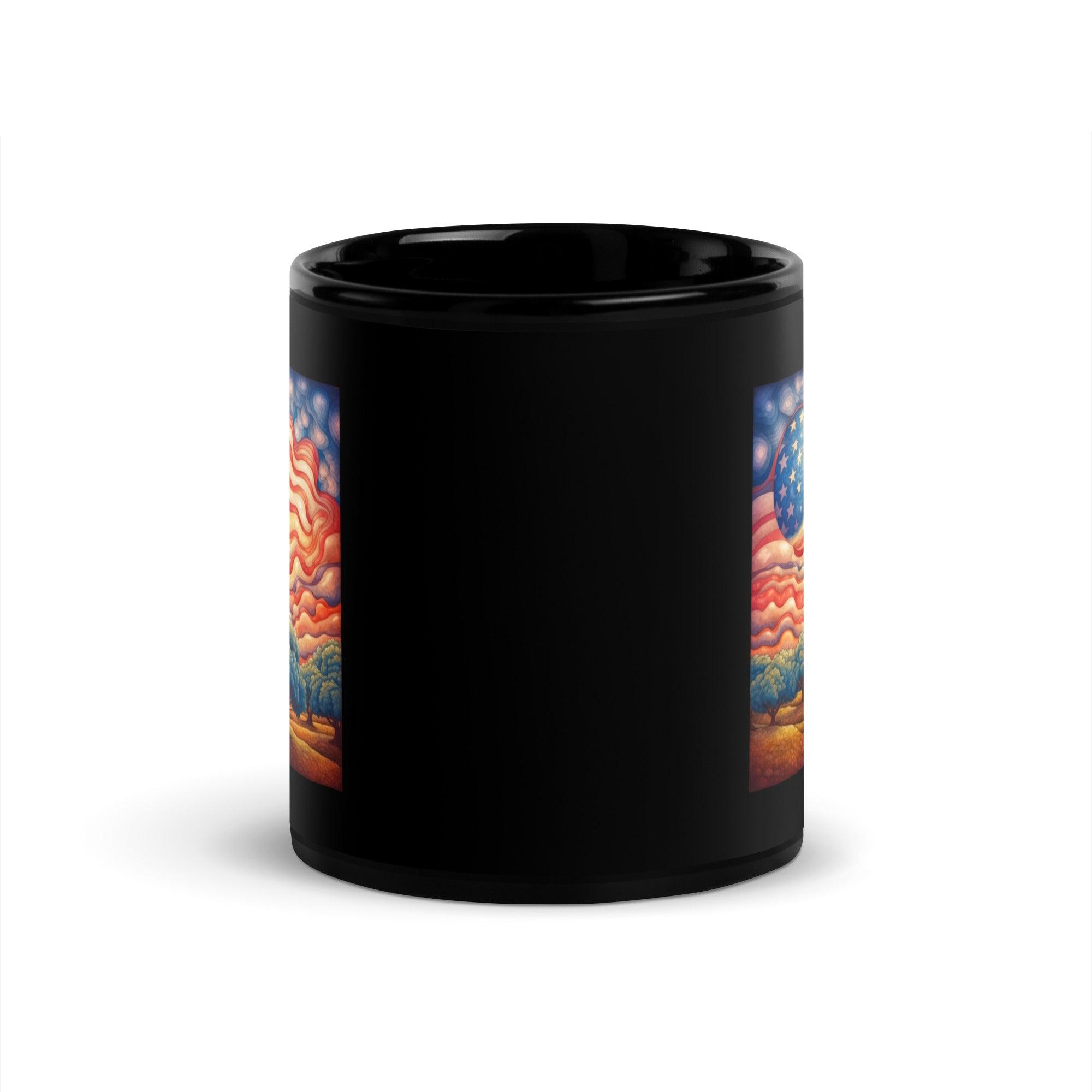 Autonomy Impressions Black Glossy Mug - Beyond T-shirts