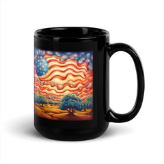 Autonomy Impressions Black Glossy Mug - Beyond T-shirts