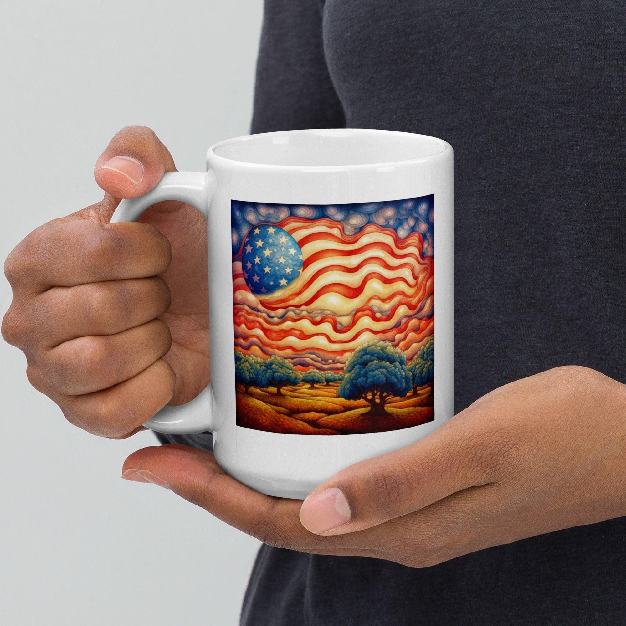 Autonomy Impressions White Glossy Mug - Beyond T-shirts