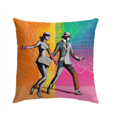 Balletic Drama Attire Outdoor Pillow - Beyond T-shirts