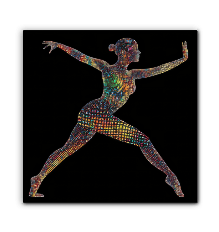 Artistic Ballet Fashion Canvas Piece