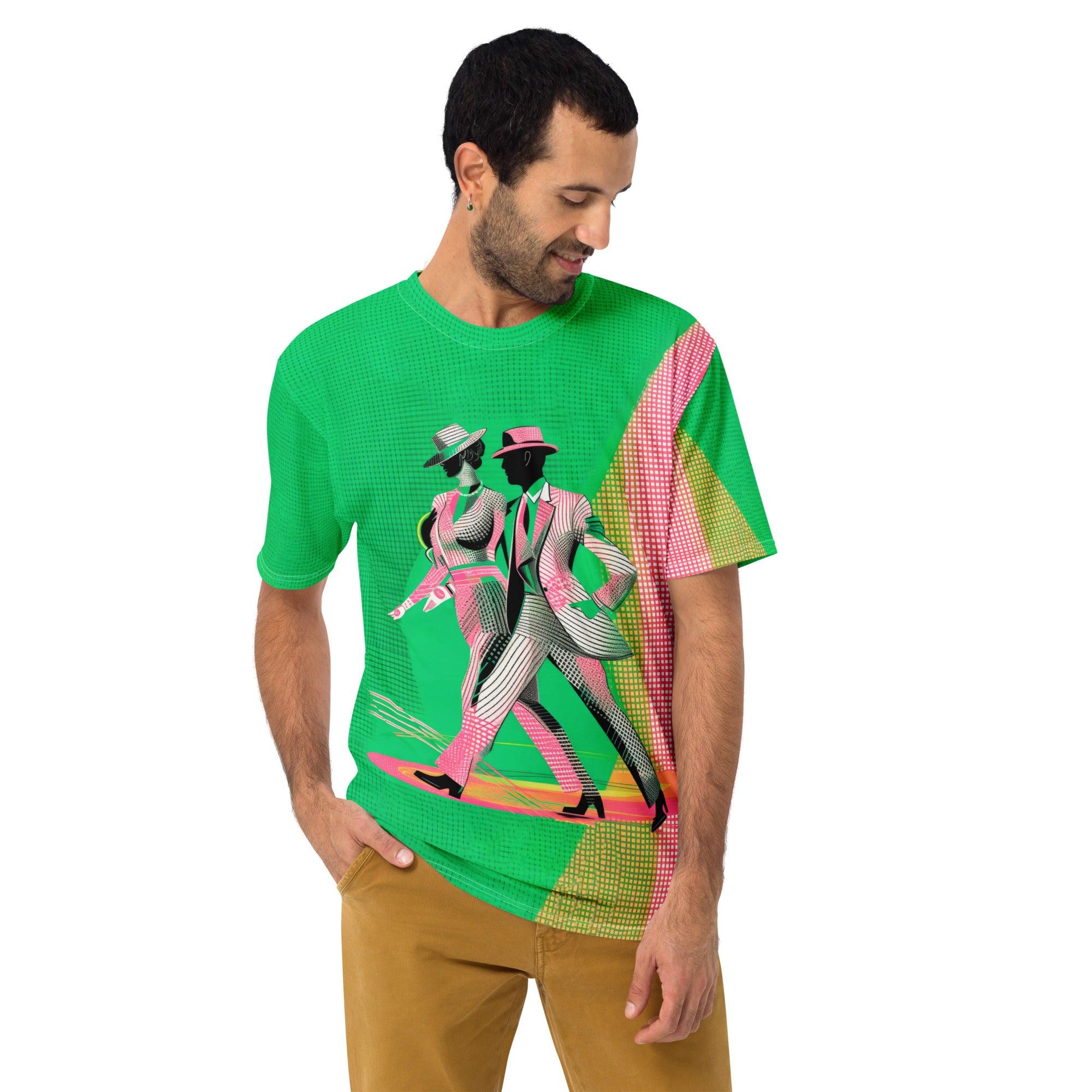 Balletic Euphoria men's fashion t-shirt in a stylish design