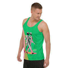 Elegant men's Balletic Euphoria fashion tank top.