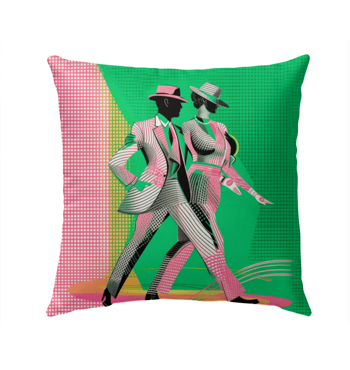 Balletic Euphoria Fashion Outdoor Pillow - Beyond T-shirts