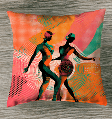 Elegant Balletic Extravaganza Style Pillow for sophisticated home decor