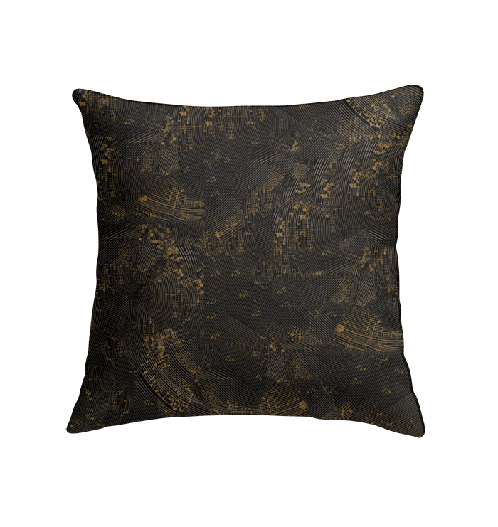 Elegant indoor pillow with Balletic Extravaganza design on a modern sofa.