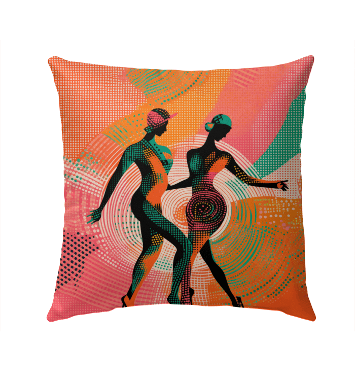 Balletic Extravaganza Style Outdoor Pillow - Beyond T-shirts