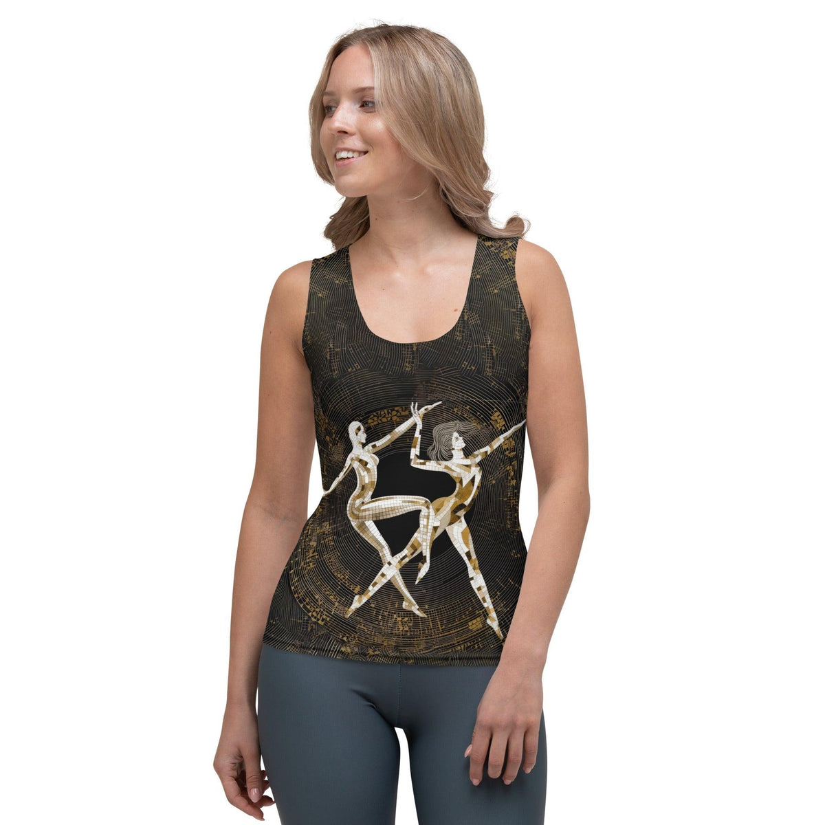 Balletic Extravaganza Style Sublimation Cut & Sew Tank Top - Beyond T-shirts