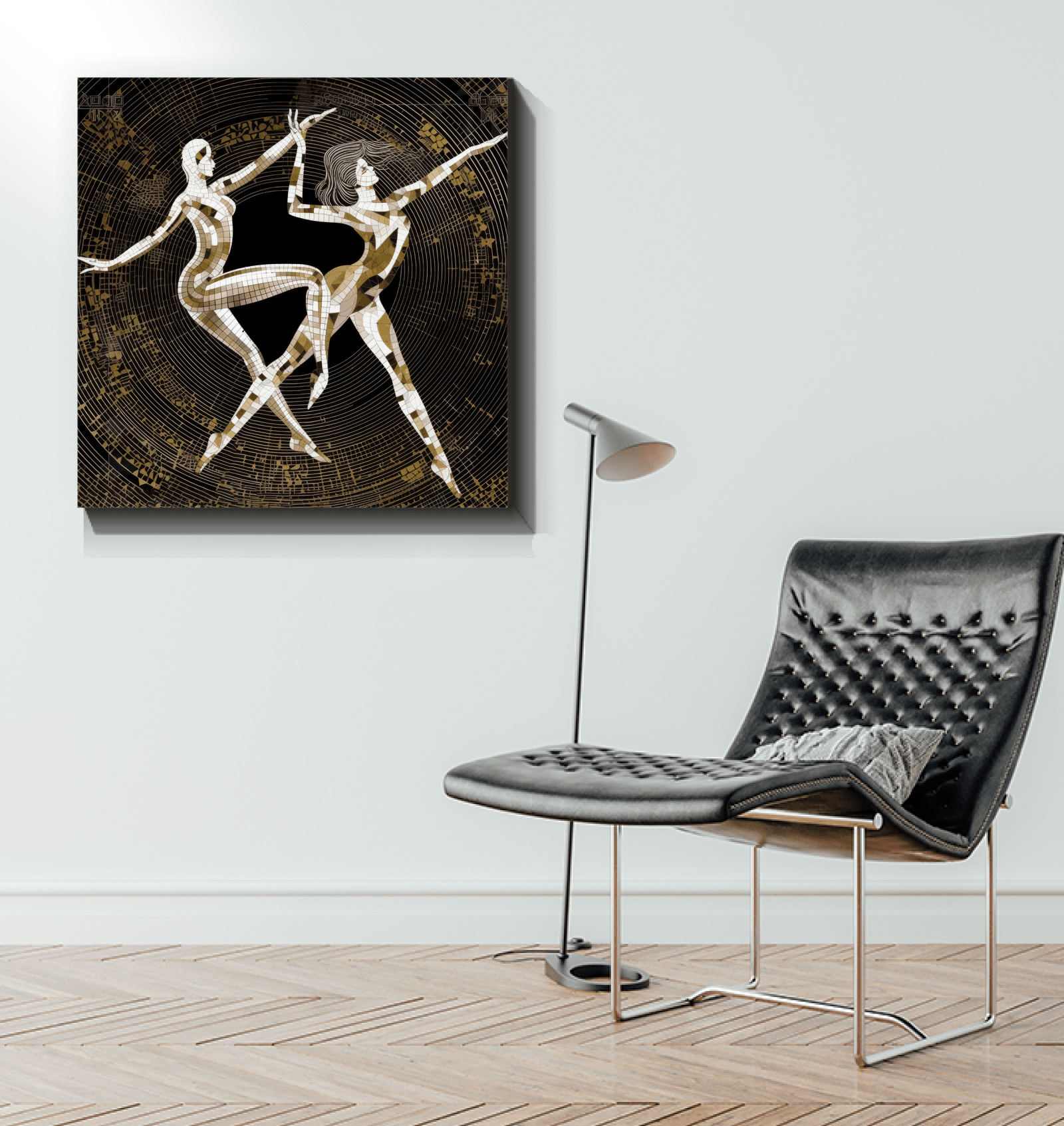 Balletic Extravaganza Style Wrapped Canvas - Beyond T-shirts