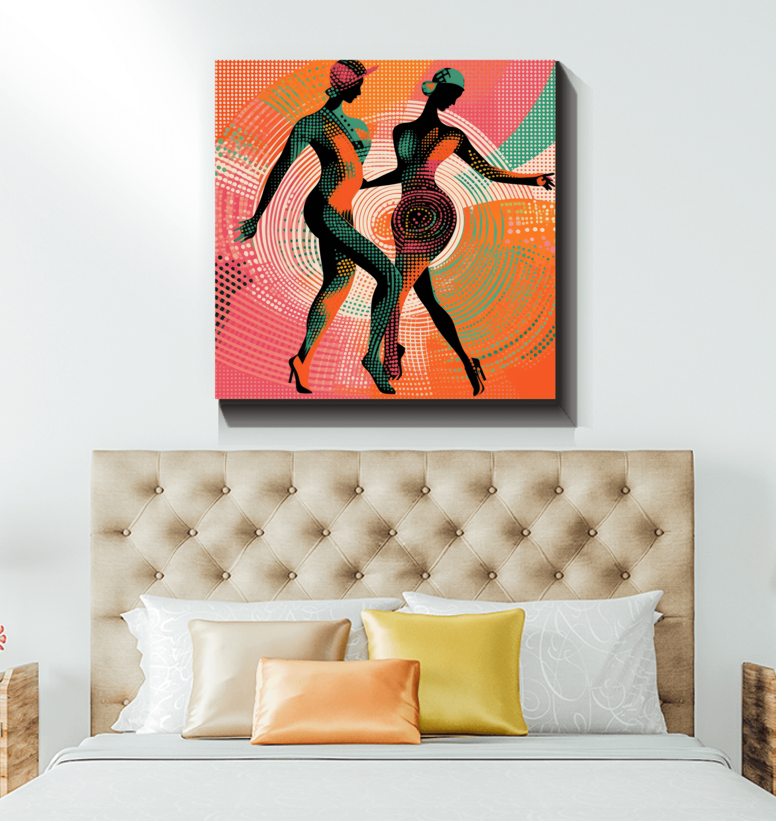Timeless Balletic style canvas art for a classic home decor upgrade.