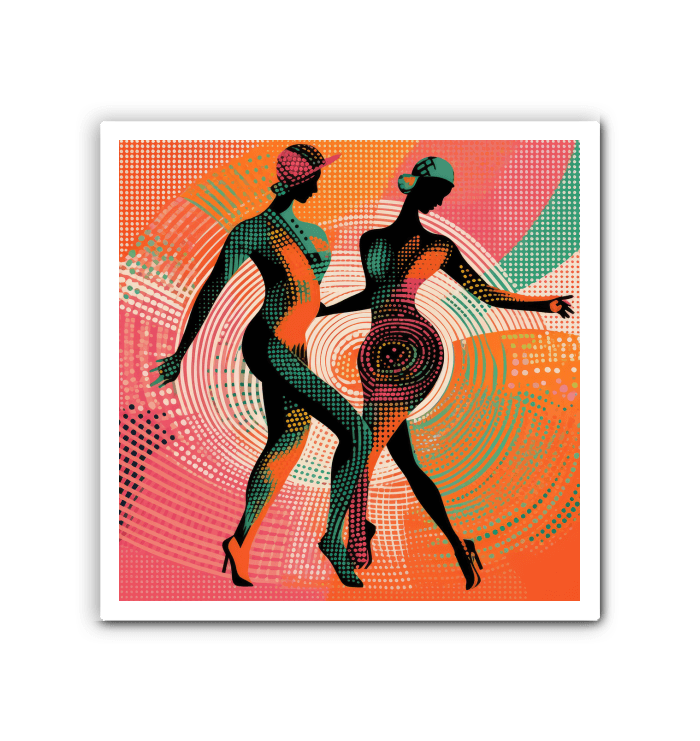 Elegant Balletic Extravaganza canvas adding style to your living space.