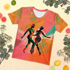 Balletic Extravaganza women's t-shirt front view.