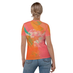 Balletic Extravaganza women's t-shirt back design.