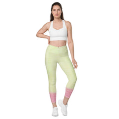 Ballet-inspired Fantasia crossover leggings.