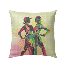 Balletic Fantasia Attire Outdoor Pillow - Beyond T-shirts