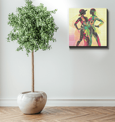 Home Decor Balletic Fantasia Canvas Piece