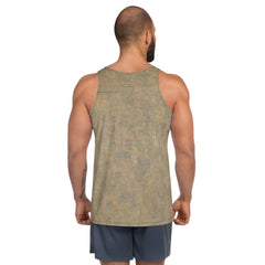 Elegant men's tank top with Balletic Fantasia design