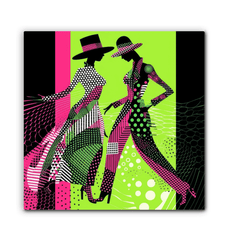 Balletic Fashion Portraits Mens Wrapped Canvas - Beyond T-shirts