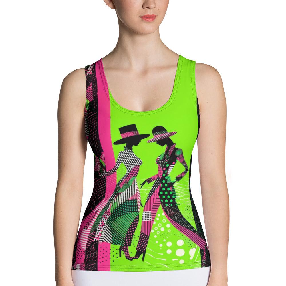 Balletic Fashion Portraits on Sublimation Tank Top