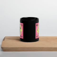 Close-up of Balletic Intensity Attire black mug handle