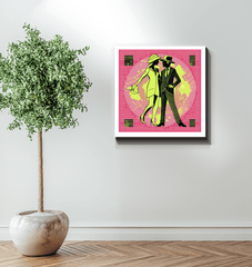 Inspirational ballet attire canvas art bringing elegance to spaces.