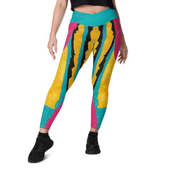 Balletic Magic leggings lifestyle shot in action.