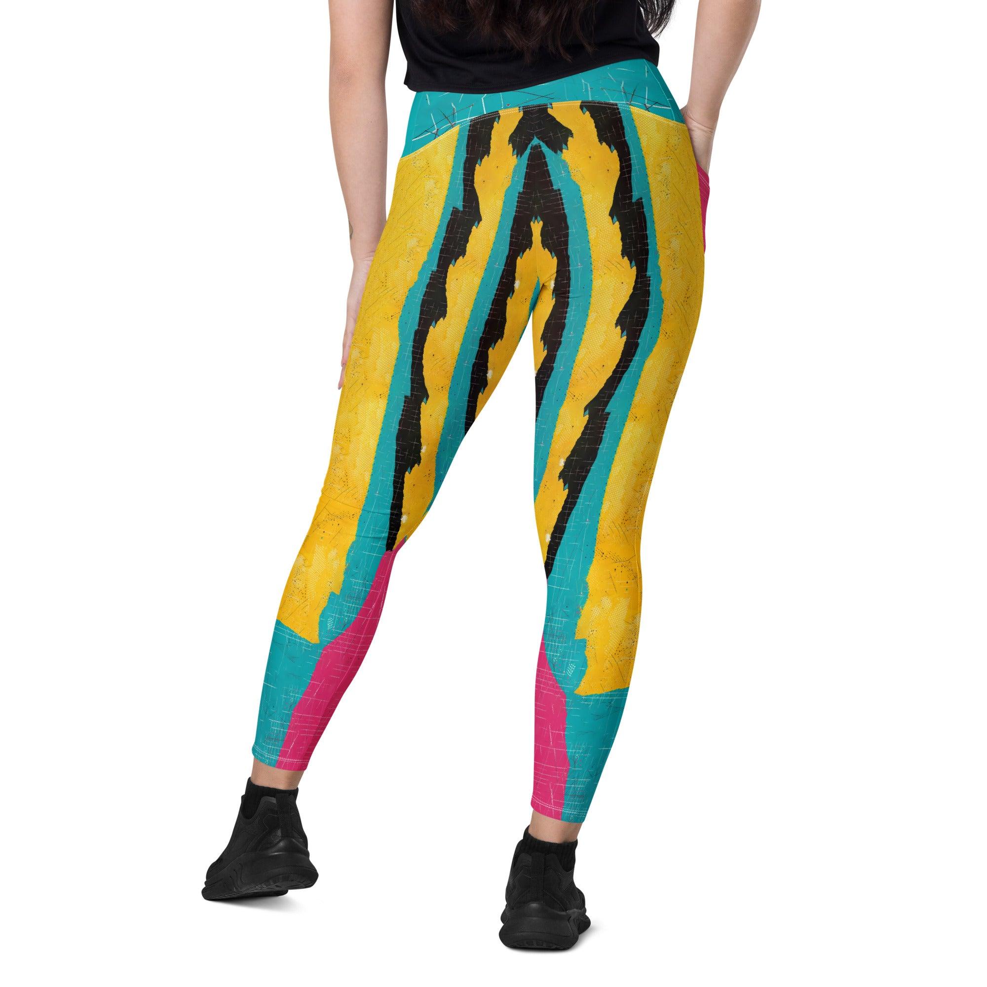 Fashion-forward Balletic Magic crossover leggings.