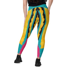 Fashion-forward Balletic Magic crossover leggings.
