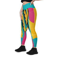 Balletic Magic leggings on model posing.