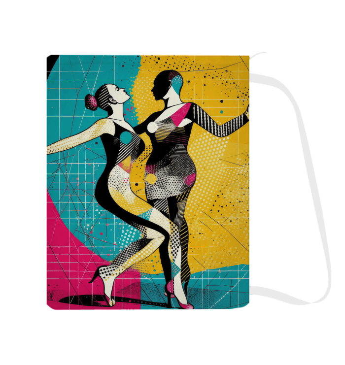 Elegant Balletic Magic Fashion Laundry Bag for stylish garment organization.