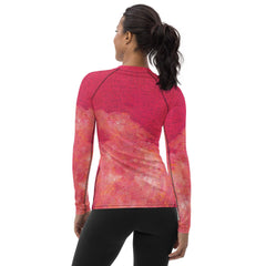 Stylish and protective Balletic Movement Fashion Rash Guard for women.