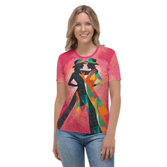 Stylish and Soft Balletic Movement Women's T-Shirt