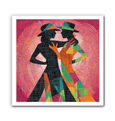 Intricate Details of Balletic Movement Canvas Art