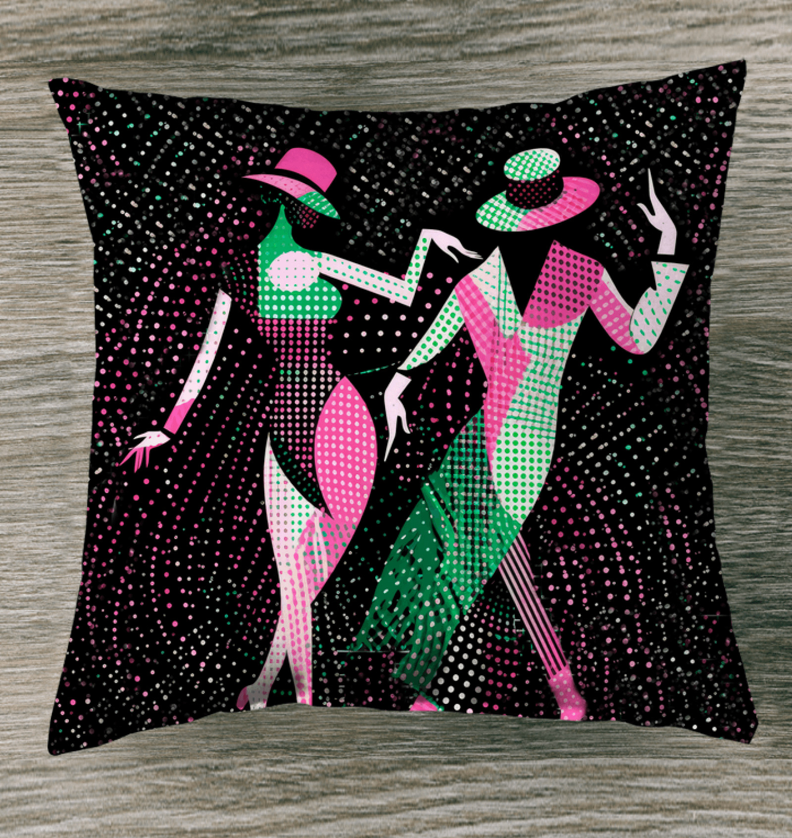 Elegant Balletic Perfection Fashion Pillow for Stylish Interior Decoration