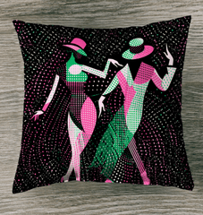 Elegant Balletic Perfection Fashion Pillow for Stylish Interior Decoration