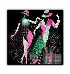 Decorative Ballet Dancer Canvas for Living Room