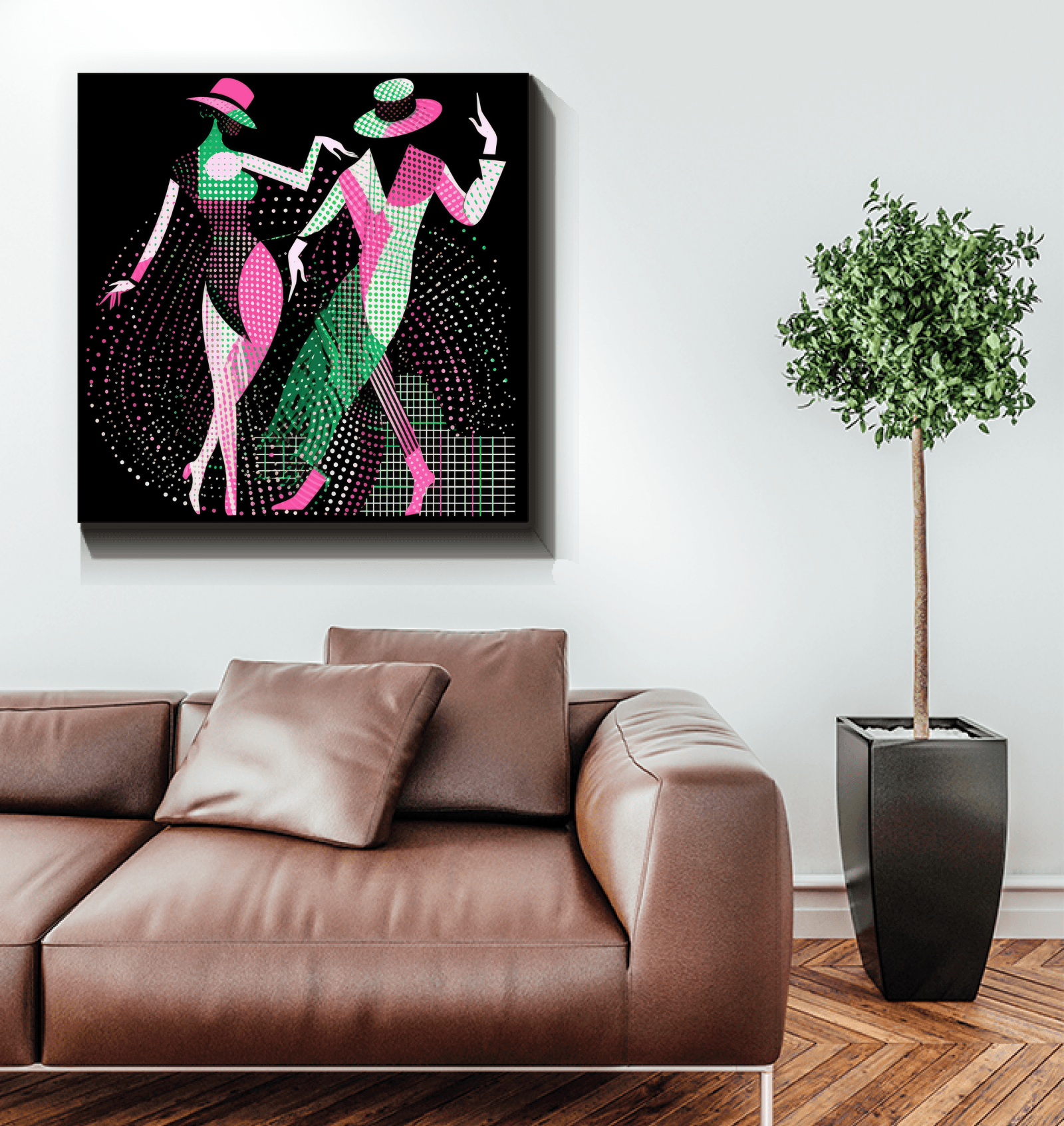 Inspirational Ballet Art on High-Quality Canvas