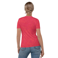 Comfortable and chic Women's T-shirt with Balletic Reflections design.