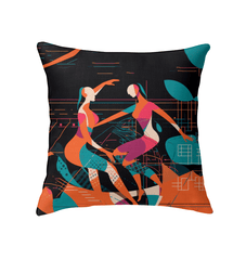 Chic-indoor-cushion-Balletic-Reverie-fashionable-design