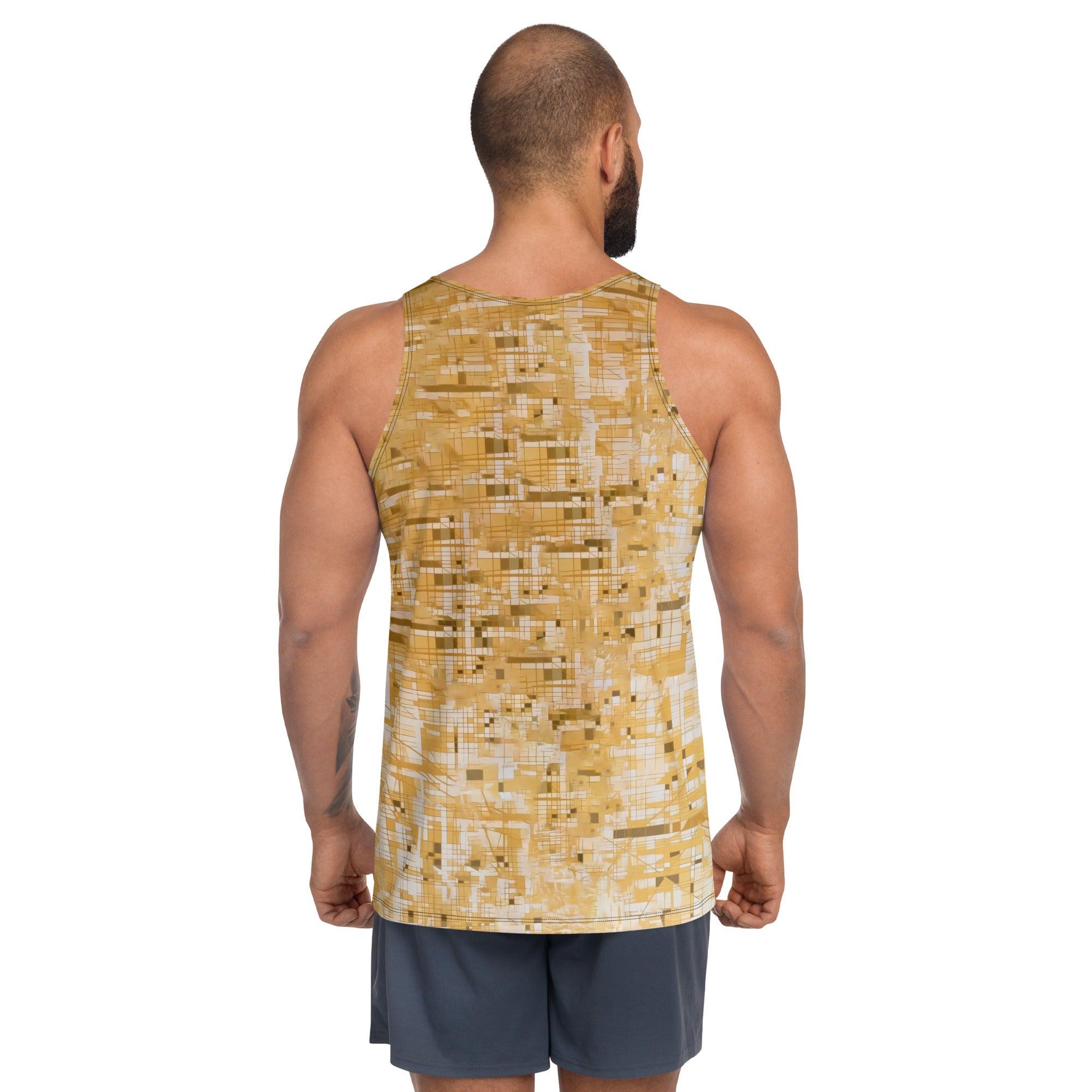 Elegant Men's Tank Top in Balletic Reverie style