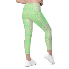 Balletic Romance II Leggings - Pocket Detail.