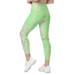 Balletic Romance II Leggings - Elegant Design.