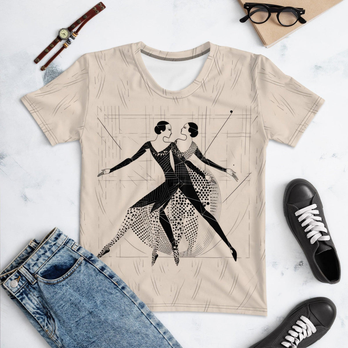 Balletic Serenade Attire Women's T-shirt front view