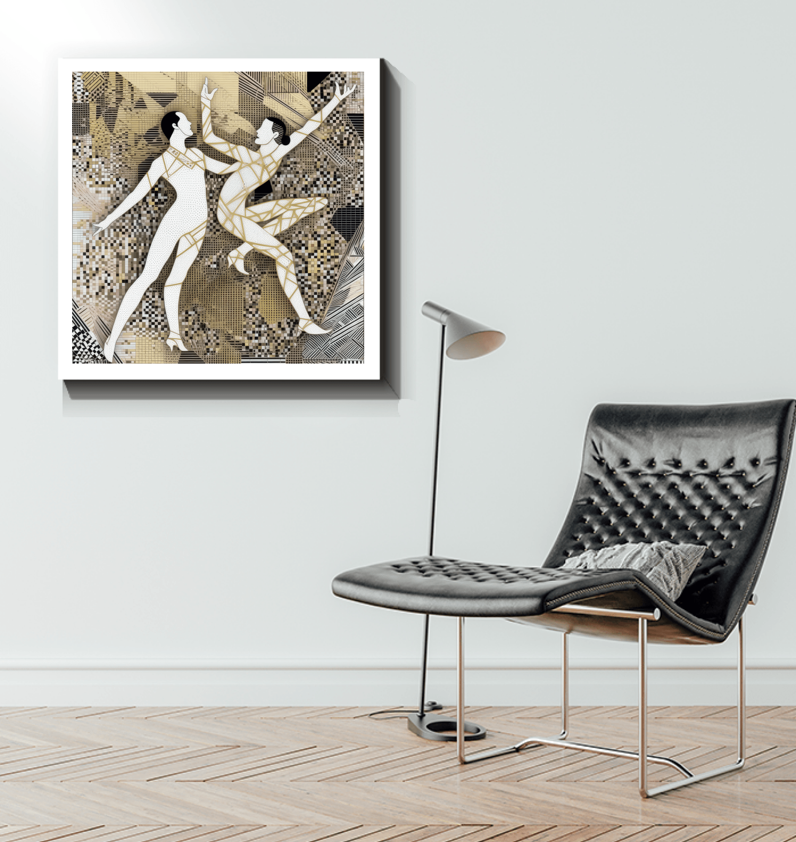 Balletic Symphony attire for elegant interiors