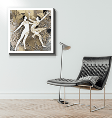 Balletic Symphony attire for elegant interiors