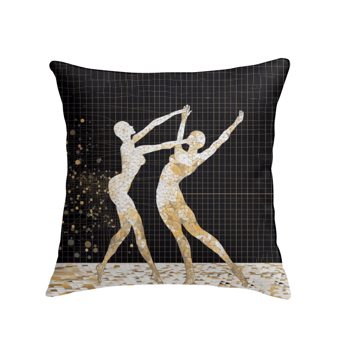 Balletic Symphony Of Style Indoor Pillow - Beyond T-shirts