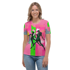 Stylish Balletic Synergy Women's Tee perfect for dancers.