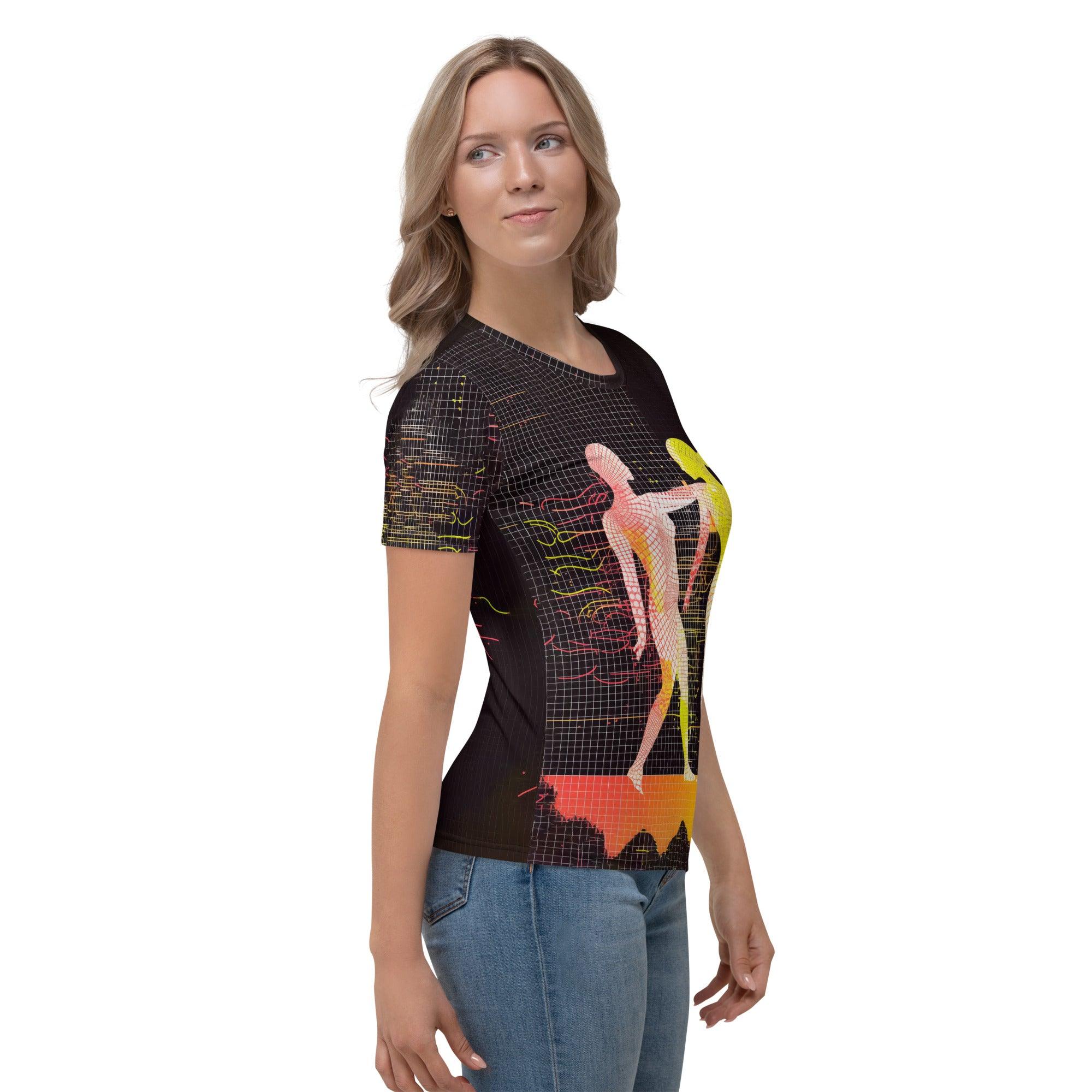 Trendy Tapestry Style Women's T-shirt - A Must-Have in Your Collection